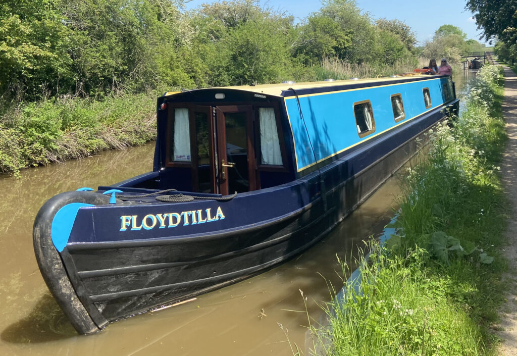 Floydtilla on the way to Gloucester