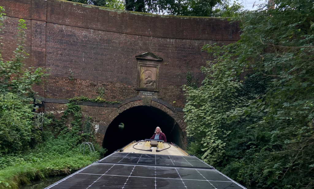 Exiting Brandwood Tunnel