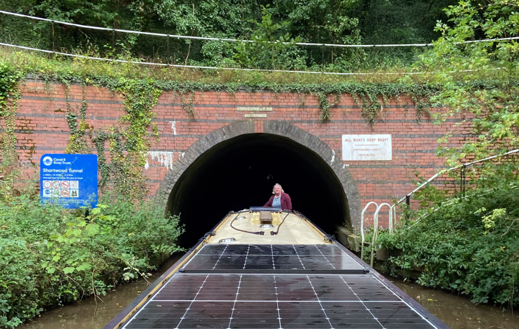 Exiting Shortwood Tunnel