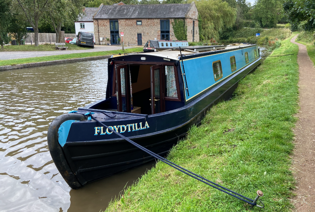 Moored Tardebigge Wharf